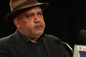Noel Pearson adopts the language and cadence of the preacher.