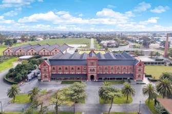 Chateau Tanunda in the Barossa Valley, South Australia.
