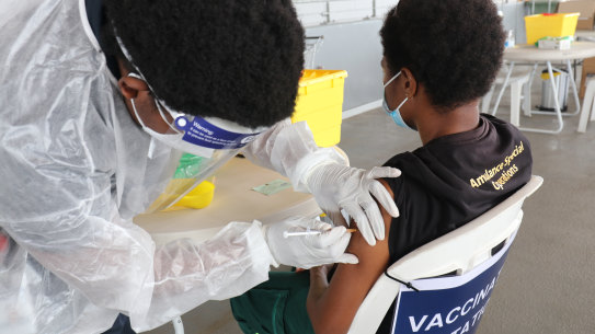 Vaccination rates in PNG are among the world’s lowest. 
