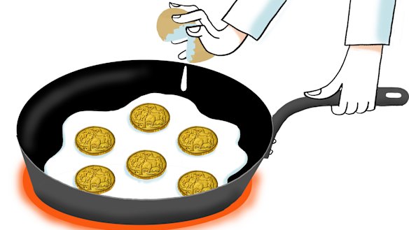 There is no need to have a separate account for superannuation unless you have a specific reason to keep the account separate.