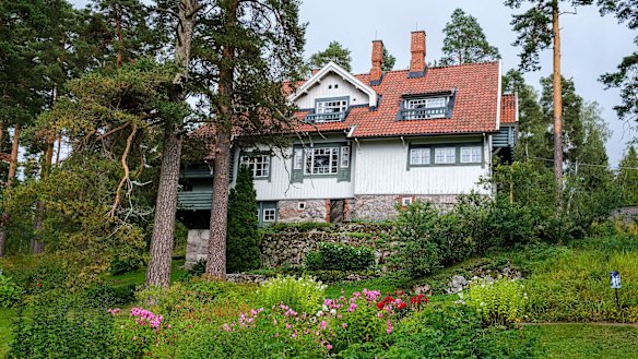 Ainola, the house where sauna-loving Finnish composer Jean Sibelius lived with his wife, Aino.