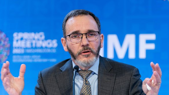 IMF chief economist Pierre-Olivier Gourinchas says interest rates may have to remain elevated for longer.