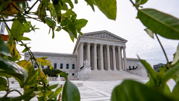The US Supreme Court in Washington.