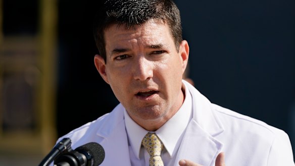 Dr Sean Conley, physician to President Donald Trump, could remain silent but instead appears to be playing a PR game.