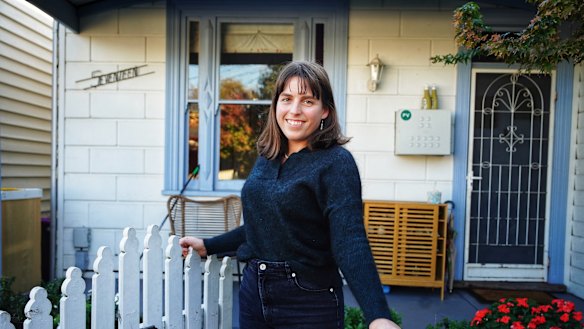 Brunswick home owner Rachel Williamson welcomed the RBA rate cut.