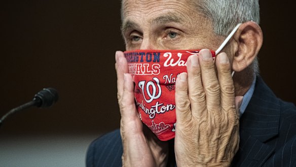 Anthony Fauci, director of the National Institute of Allergy and Infectious Diseases, is hailing the early results for a trial vaccine.  