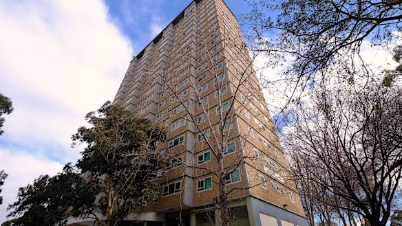 A pop-up testing site was being set up at 130 Racecourse Road on Saturday.