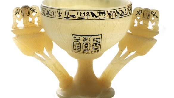 Relics from the Tutankhamun Exhibition.