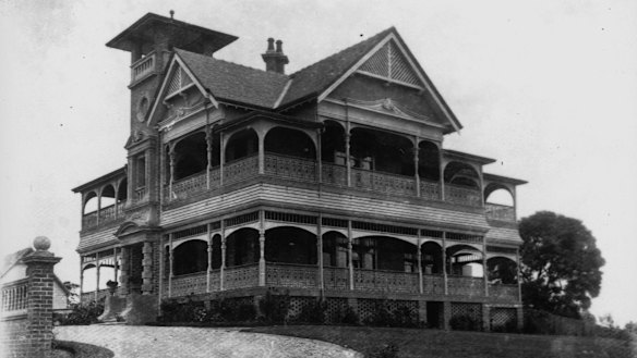 Lamb House, circa 1902.