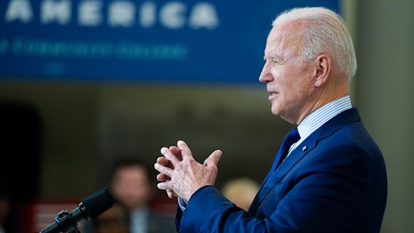 Rekindling debate: US President Joe Biden.