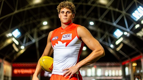 New Swans recruit Charlie Curnow. 