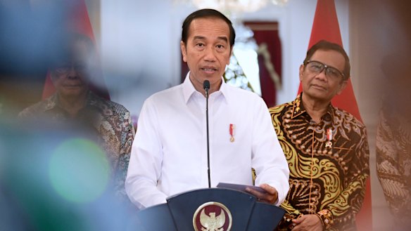 Indonesia President Joko Widodo will complete his second, five-year term in office in October 2024.