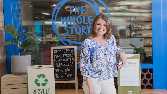 Tracey Bailey, from Biome, said  the plastic bag ban has made Queenslanders think about composting their waste.