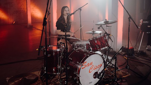 San Cisco, from Fremantle, were among the bands featured in episode two of The Sound. 