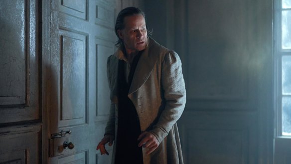 Guy Pearce as Ebenezer Scrooge in a new adaptation of A Christmas Carol without a Muppet in sight.
