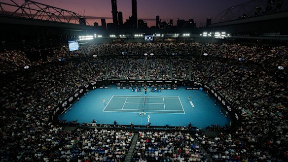 The Australian Open will bring players from hotspots into Australia.