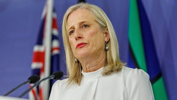 Minister for Government Services Katy Gallagher.