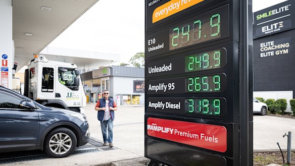 High priced petrol is set to lift inflation and eat into economic activity.