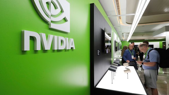 Nvidia became the first company to be valued at $US4 trillion ($6.1 trillion).