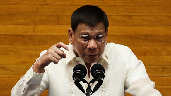 Philippine President Rodrigo Duterte’s six-year term is ending.