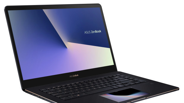 The new Asus Zenbook features a HD touchscreen in place of a trackpad.