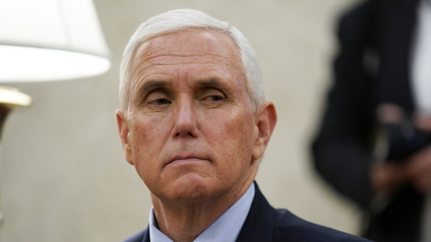 A member of Vice-President Mike Pence's staff has tested positive for COVID-19.