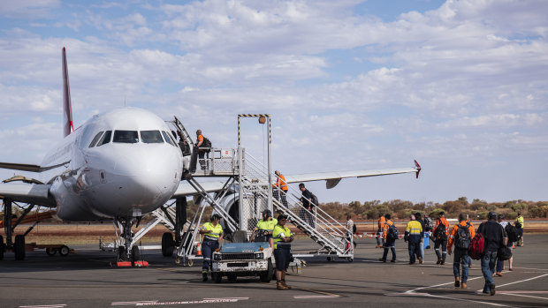 Prospective BHP employees will be able to swap the plane for a car from this month.