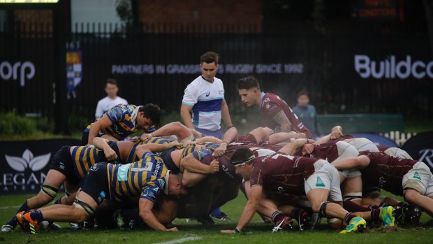 Sydney University and University Queensland squared off against each other on Saturday. 