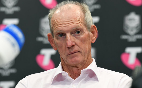 Cunning: The Broncos believe Wayne Bennett is trying to convince them to sack him.