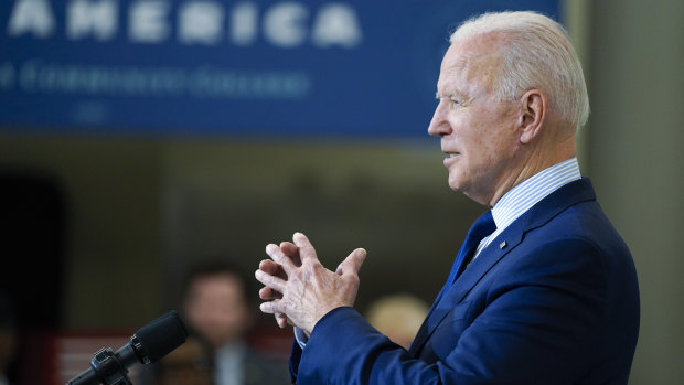 Rekindling debate: US President Joe Biden.