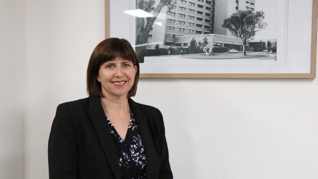 Bernadette McDonald, new interim CEO of Canberra Health Services.
