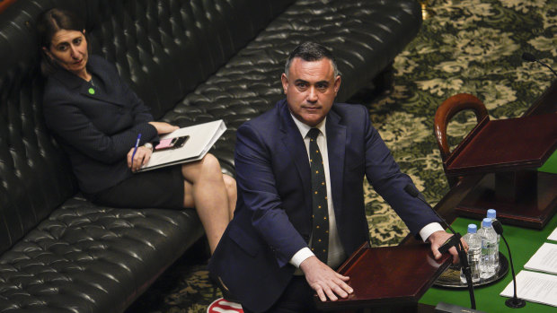 John Barilaro threatened to take the Nationals to the crossbench over the koala policy. 