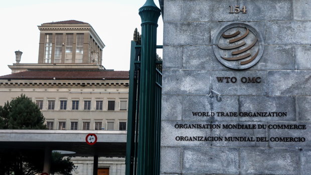 The US is not a big fan of the World Trade Organisation. 