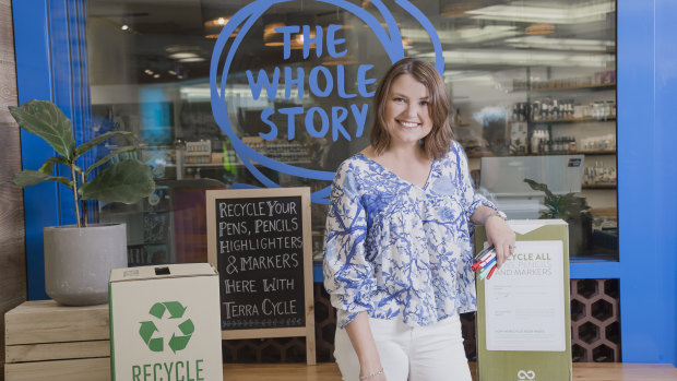 Tracey Bailey, from Biome, said  the plastic bag ban has made Queenslanders think about composting their waste.