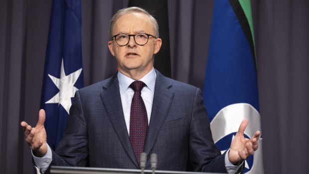 Prime Minister Anthony Albanese will address the National Press Club on Monday.