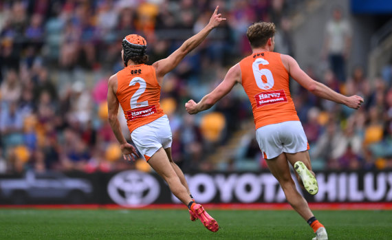 Darcy Jones and the Giants are on a roll.