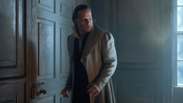 Guy Pearce as Ebenezer Scrooge in a new adaptation of A Christmas Carol without a Muppet in sight.