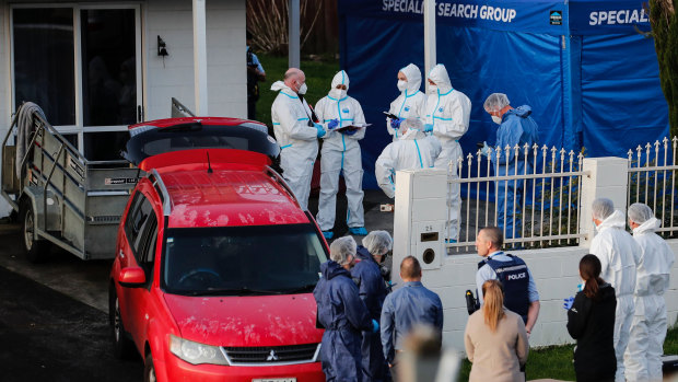 New Zealand police suspect a woman murdered her children and fled to South Korea years before the remains were found by a family who bought the suitcases at auction.