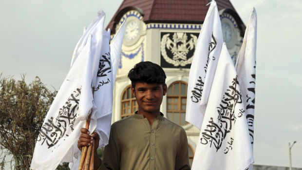 At issue: whether or not to fly the Taliban flag.