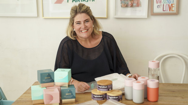 Sally Branson Dalwood has put all her savings into her startup the Suite Set. 