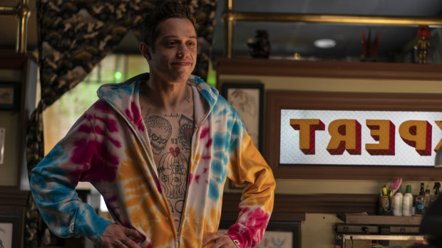 Pete Davidson stars as Scott Carlin in the loosely autobiographical comedy The King of Staten Island.