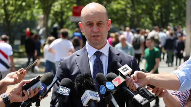 Todd Greenberg insists he’s fine with the criticism, that it’s all part of the job.
