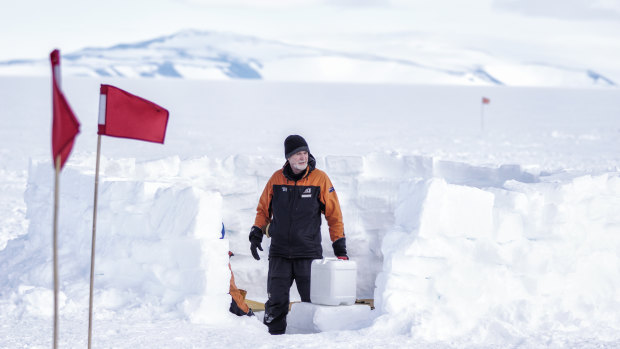 Former special forces soldier Sean McBride was studying evolution anthropology in Antarctica when he realised he wanted to help men through depression.