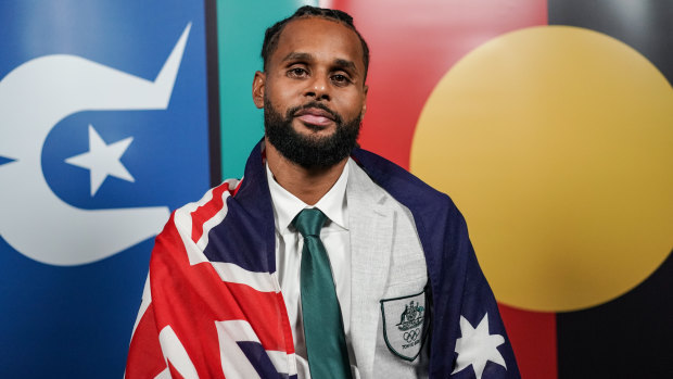 Boomers captain Patty Mills will carry the Australian flag at the Games’ opening ceremony.