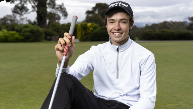 Canberra young gun Adam Thorp has his sights set on winning the Federal Amateur Open before he moves to the USA for university.