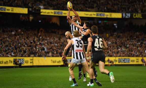 Brodie Grundy: unstoppable.