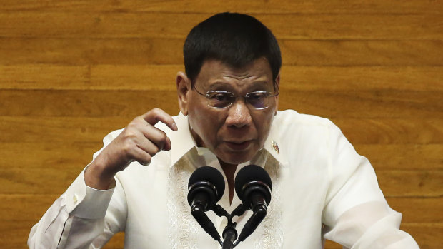 Philippine President Rodrigo Duterte’s six-year term is ending.