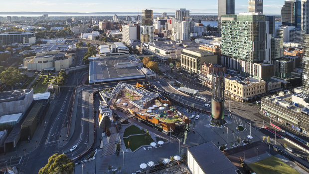 A site near Yagan Square has been earmarked as the potential location for an inner-city university campus.
