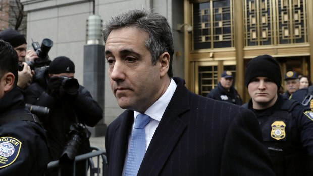 Michael Cohen, former personal lawyer to US President Donald Trump, was sentenced to three years in jail in December. 