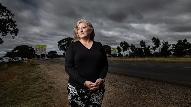 Exford Primary School principal Lisa Campo dashed to the scene when she heard the news.